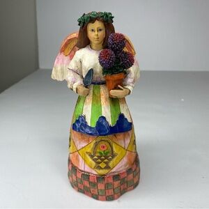 Heartwood Creek By Jim Shore Angel of Persistence Pottd Plant Figurine #108920